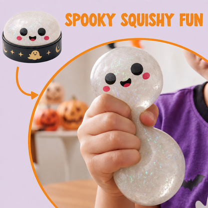 Halloween Blind Box Squishy – Cute Spooky Pumpkin & Devil Slow Rising Mochi Squishy Toys, Stress Relief Sensory Fidget, Surprise Random Style