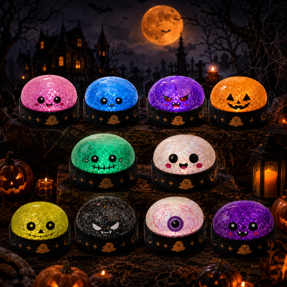 Halloween Blind Box Squishy – Cute Spooky Pumpkin & Devil Slow Rising Mochi Squishy Toys, Stress Relief Sensory Fidget, Surprise Random Style