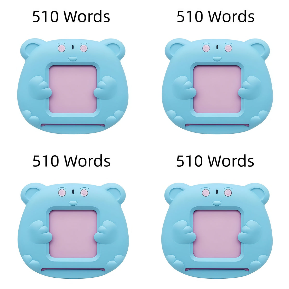 224/510 Words Bilingual Talking Flash Cards – English & Spanish | Autism Sensory Speech Therapy Toys for Toddlers 3-8 | Educational Gift
