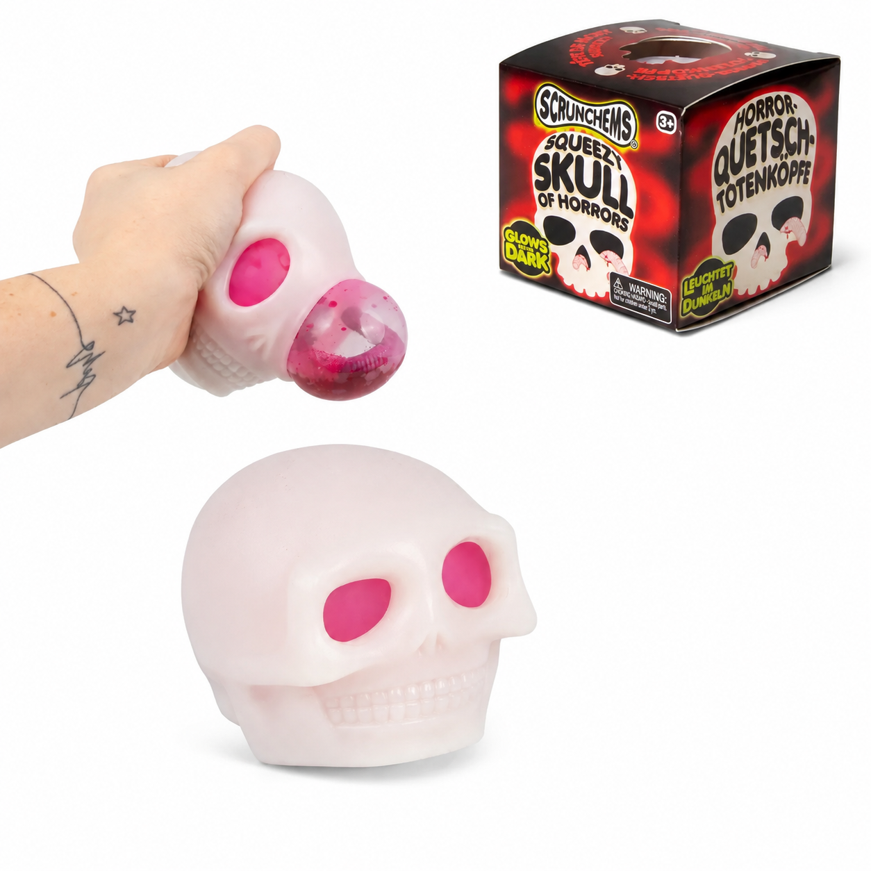 Kaiwatoy® Squeezy Skull of Horrors