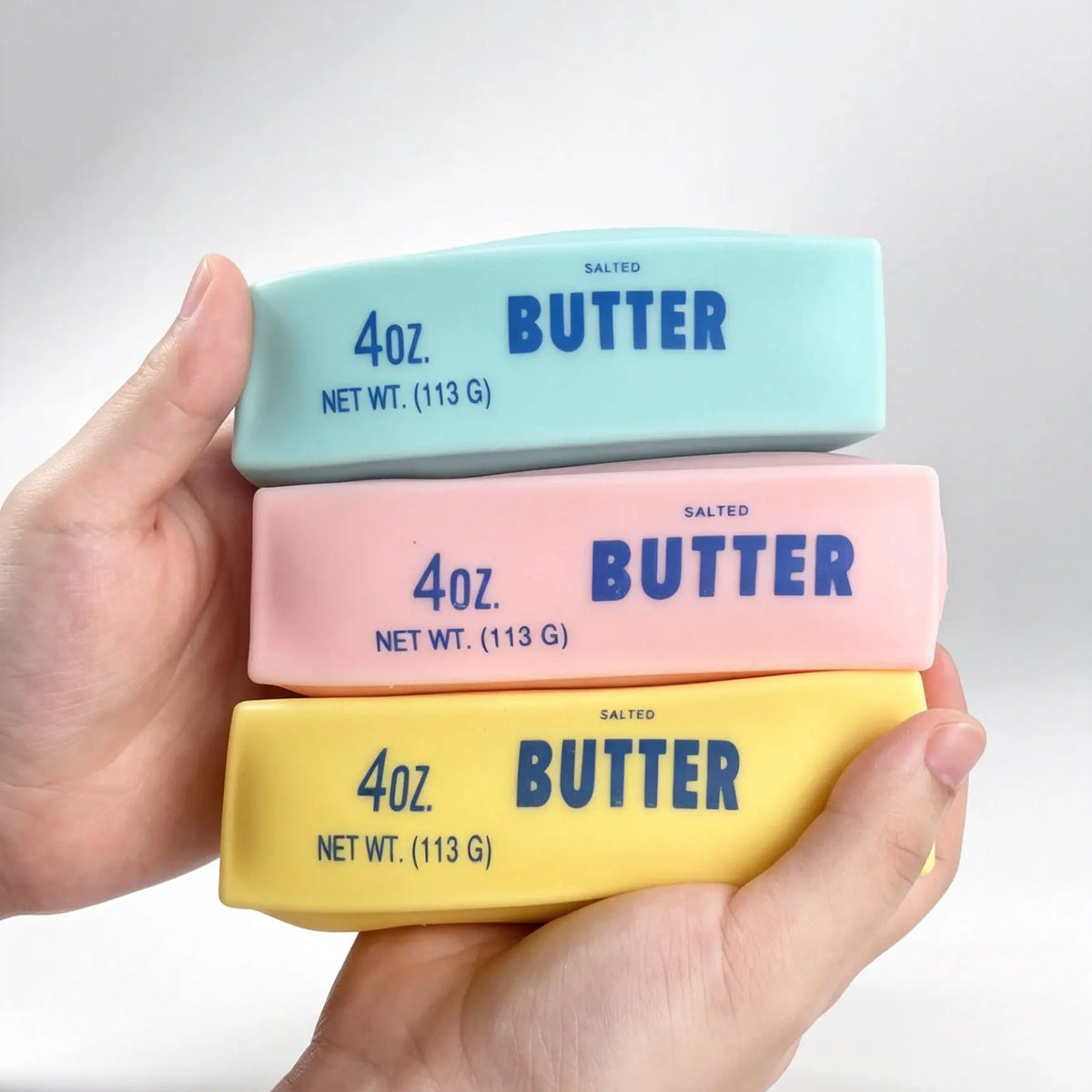 Crunchy Sound Butter Bar Squishy Toy Soft Squeeze Fidget Toy