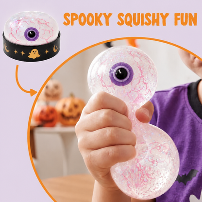 Halloween Blind Box Squishy – Cute Spooky Pumpkin & Devil Slow Rising Mochi Squishy Toys, Stress Relief Sensory Fidget, Surprise Random Style