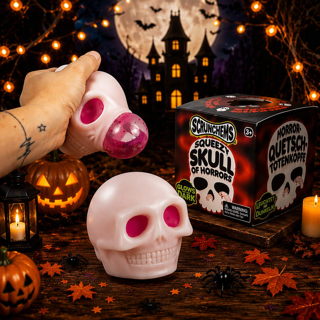Kaiwatoy® Squeezy Skull of Horrors
