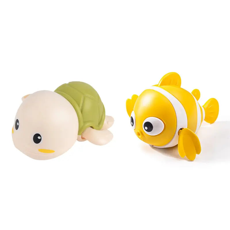 Turtle + Yellow Fish