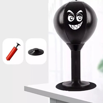 Kaiwatoy®Desktop Punching Bag,Stress Buster with Suction Cup for Office Table and Counters, Funny Toys for Kids Coworkers and Friends