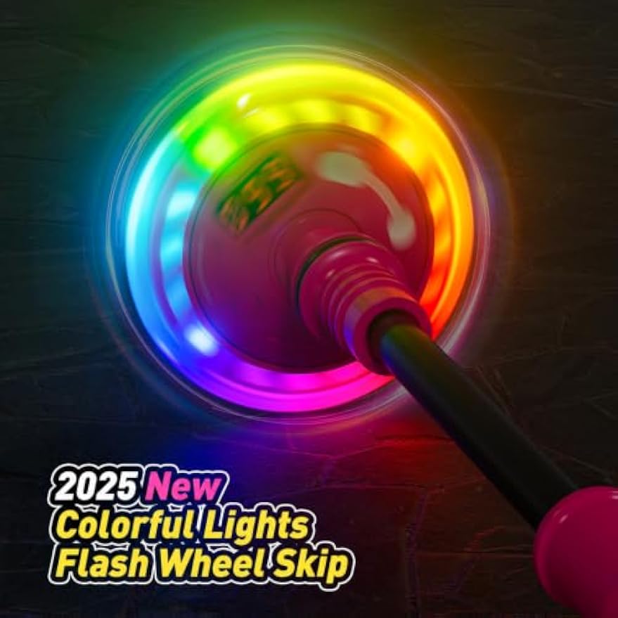 Kaiwatoy® Flooyes Skip Ball for Kids, Ankle Skip Ball Toy with Counter, Timer