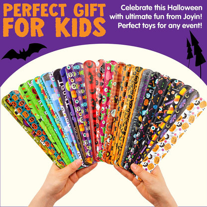 🎁 FREE Today Only!  1 Halloween Slap Bracelet (Random Design) – $0.00