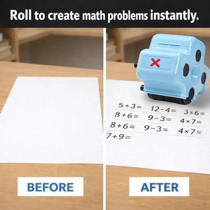 Kaiwatoy® 4-in-1 Math Stamp Roller