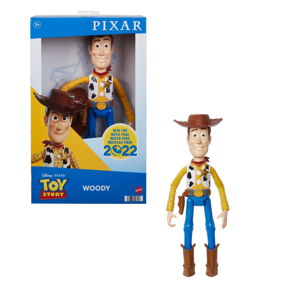 Toy Story Große Actionfigur, Bewegliche Buzz Lightyear Sammlerfigur im Raumanzug-Look, Maßstab 12 Zoll