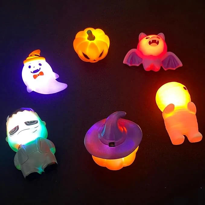 Kaiwatoy® 6 Pack Halloween Light Up Bath Toys Halloween Toys