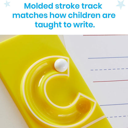 Kaiwatoy® MarbleTracers- Lowercase letters, 24 letter tracking tray