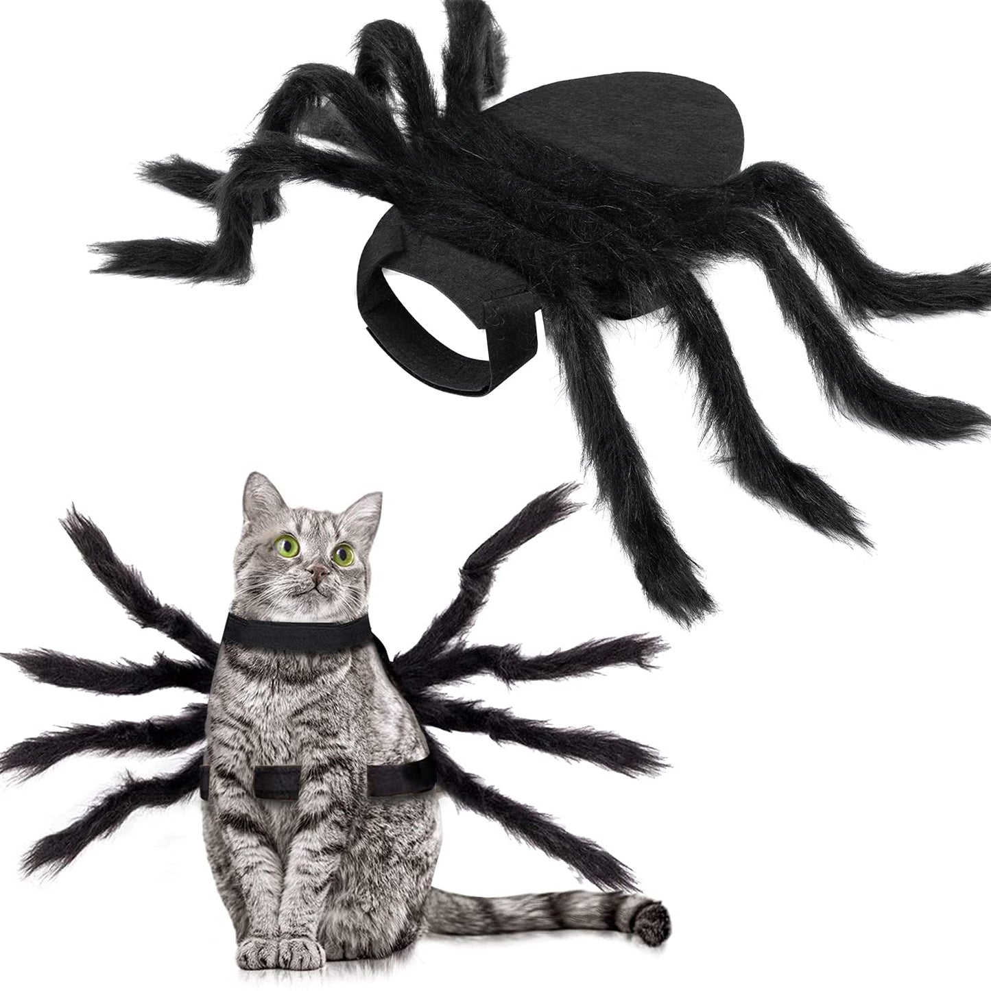 ️🕷️Halloween spider-themed pet costume, Halloween pet decoration and accessories