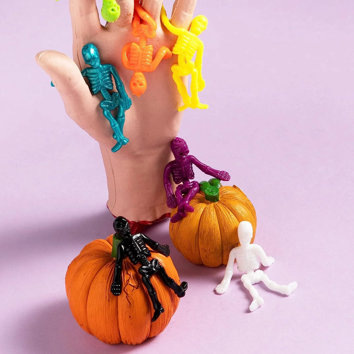 Halloween Stretchy Skeletons 108 Pcs