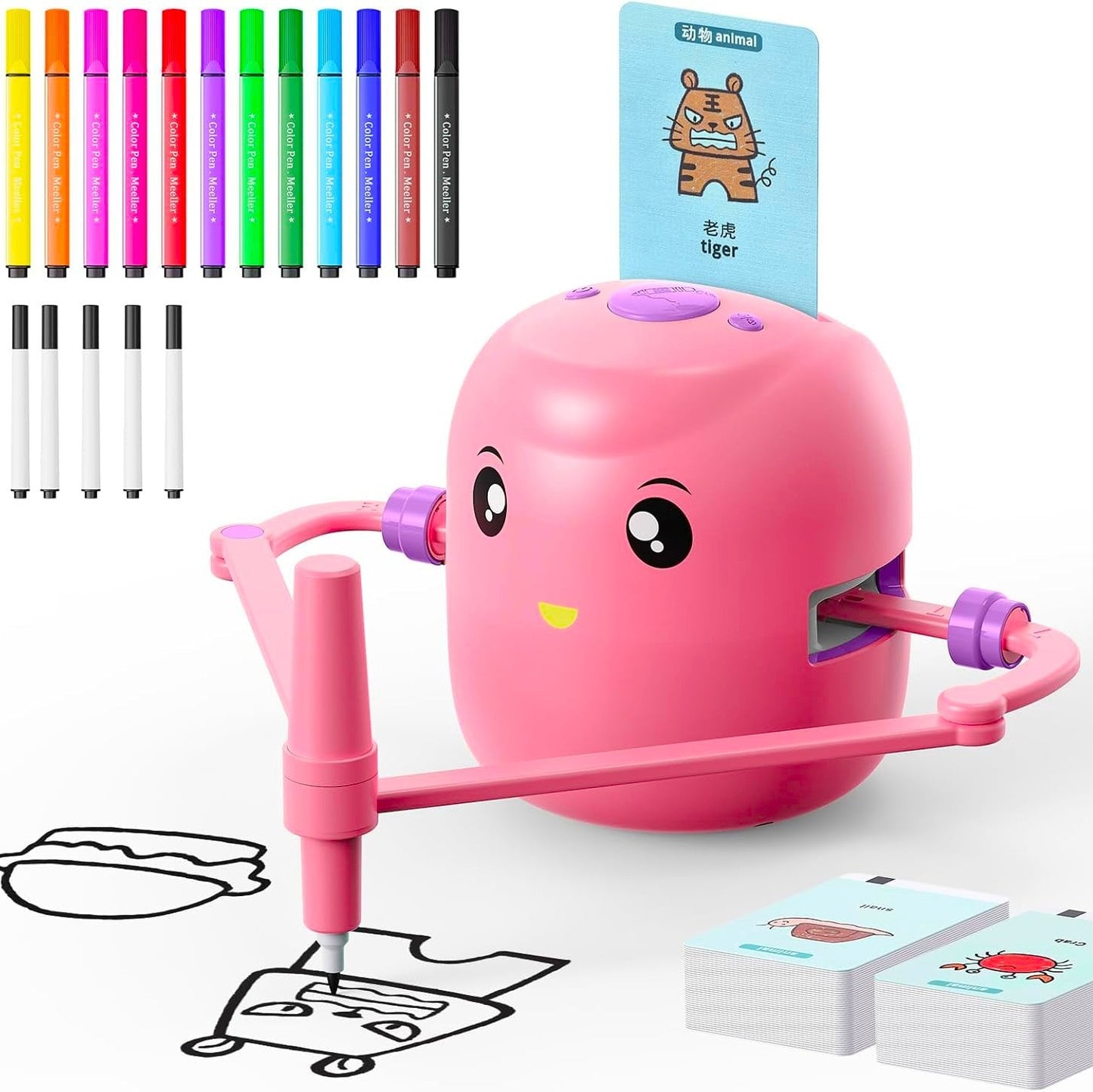 Kaiwatoy™ Drawing Robot – Interactive Drawing Toy for Kids Ages 3+