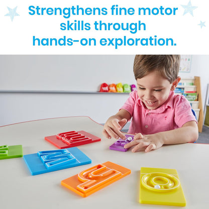 Kaiwatoy® MarbleTracers- Lowercase letters, 24 letter tracking tray