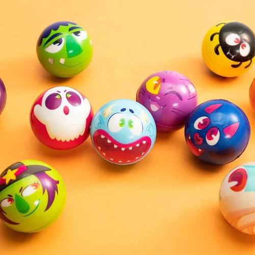24-Pack Halloween Squishies – 12 Spooky Designs, Mood-Boosting Stress Relief for All Ages