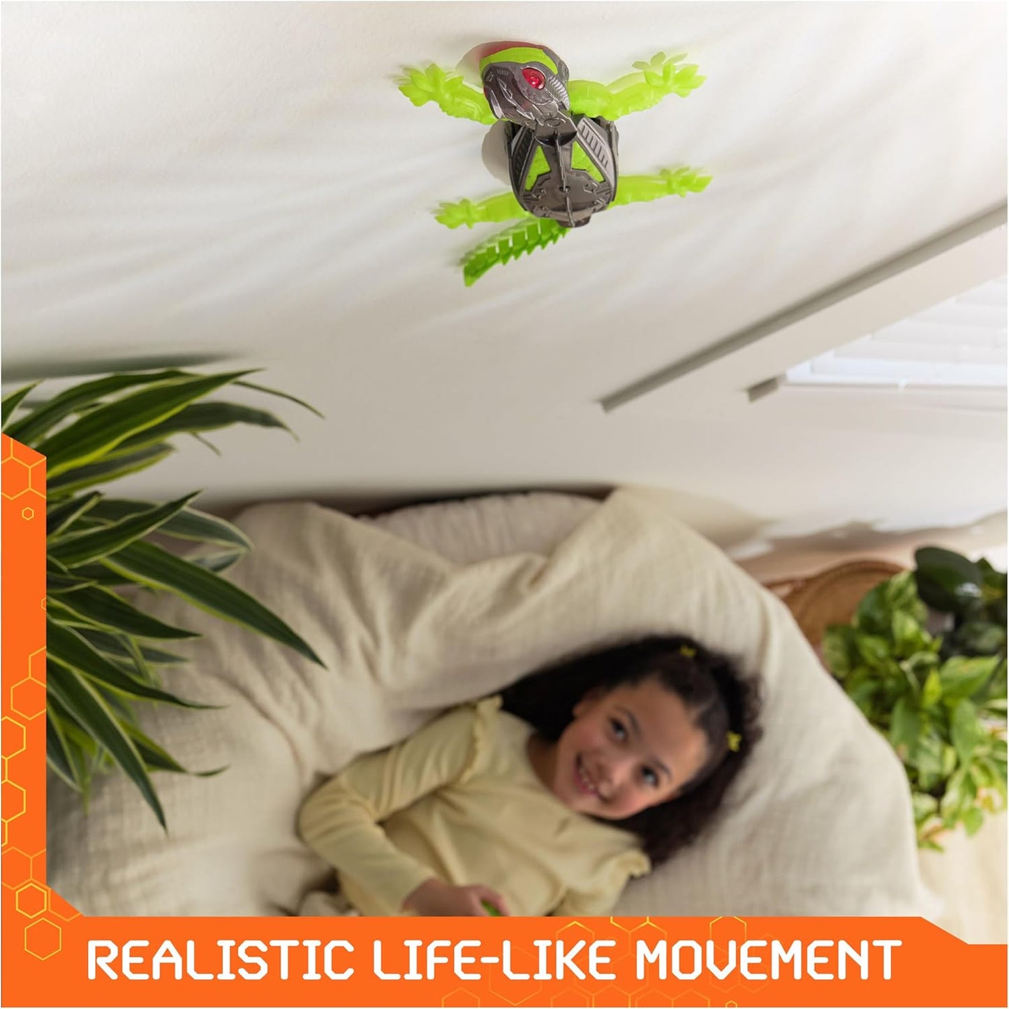 Kaiwatoy® Wall Crawler Gecko Rechargeable Remote Control Toy