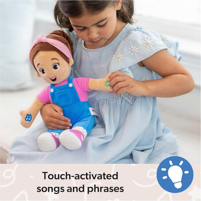Ms. Rachel Speak & Sing Doll,  Interactive Toy with Sounds |  Encourages Speech, Volume Control, Toddler Toys