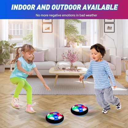 LED Hover Soccer Ball Boy Toys, Light-Up Soccer Ball | Indoor Toy Games, Boy Toys for Age 3-10 Years Old