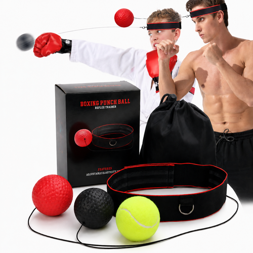 Boxing Reflex Ball,Great for Hand Eye Coordination Punching Speed and Fight Reaction