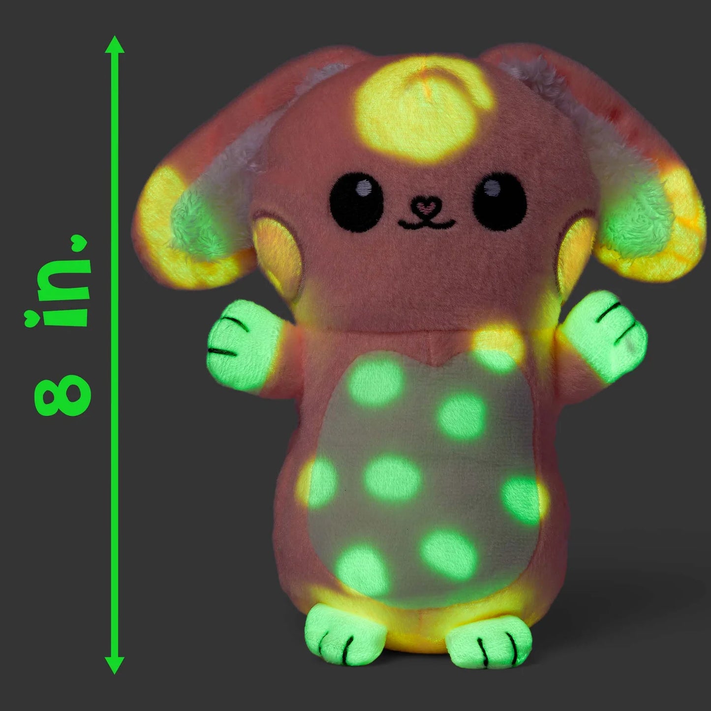 Glow in the Dark Bunny Plush Toy with LED Pen