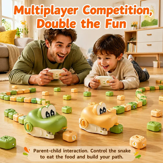 Remote Control Magnetic Snake Game – Collect & Grow Toy