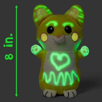 Glow in the Dark Bunny Plush Toy with LED Pen