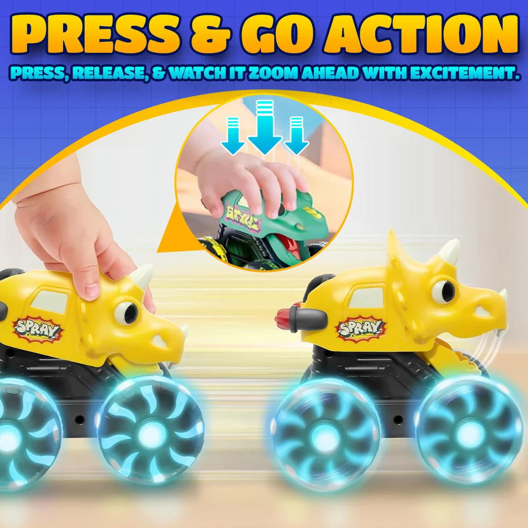 🦖 Dino Dash Press & Go Dinosaur Monster Truck Toy