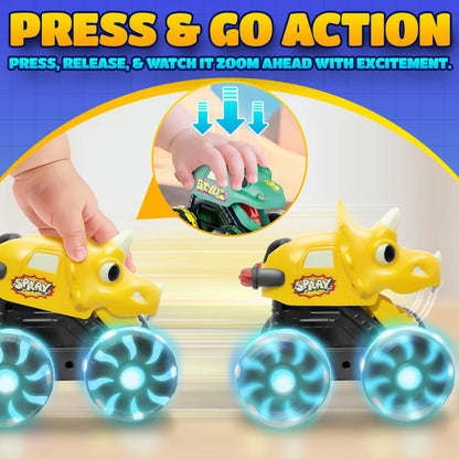 🦖 Dino Dash Press & Go Dinosaur Monster Truck Toy