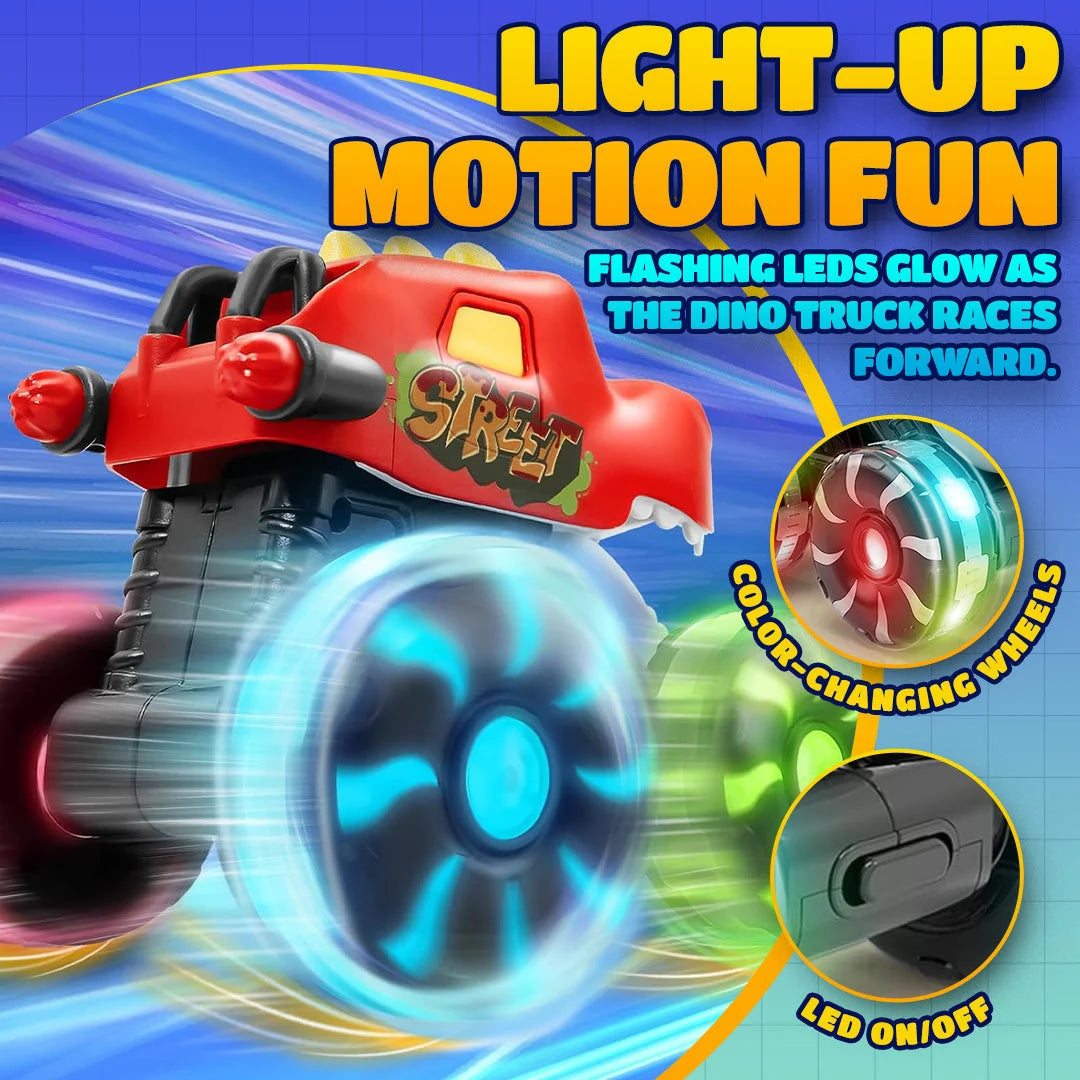 🦖 Dino Dash Press & Go Dinosaur Monster Truck Toy