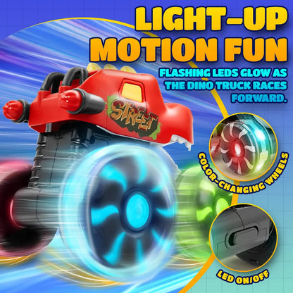 🦖 Dino Dash Press & Go Dinosaur Monster Truck Toy