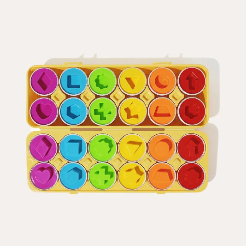 Kaiwatoy® Montessori Geometric Eggs