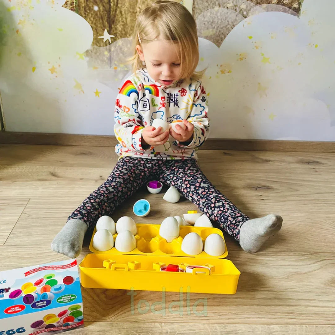 Kaiwatoy® Montessori Geometric Eggs