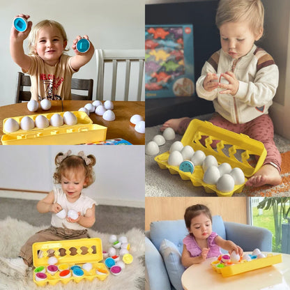 Kaiwatoy® Montessori Geometric Eggs