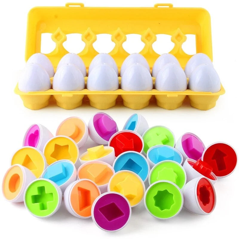 Kaiwatoy® Montessori Geometric Eggs