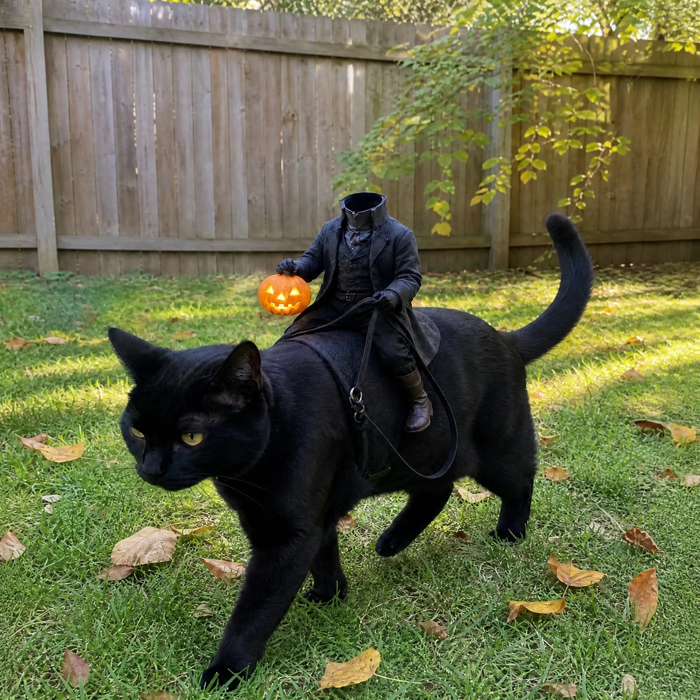 Halloween Headless Horseman Cosplay Costume for Pets