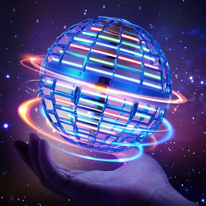 Galaxy Hand Sensing Flying Spinner Auto Return Boomerang Orb With Lights