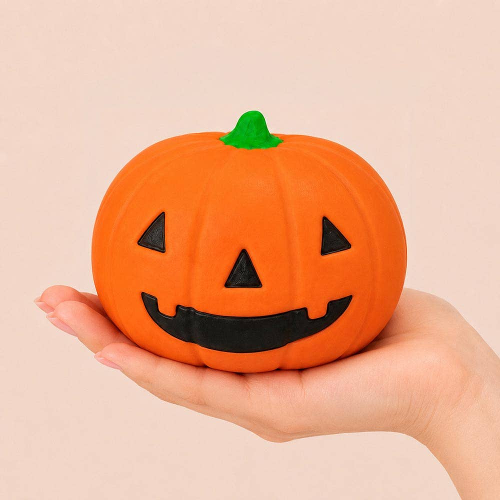 Jumbo Halloween Pumpkin Squeeze Squishy Stress Relief Toy